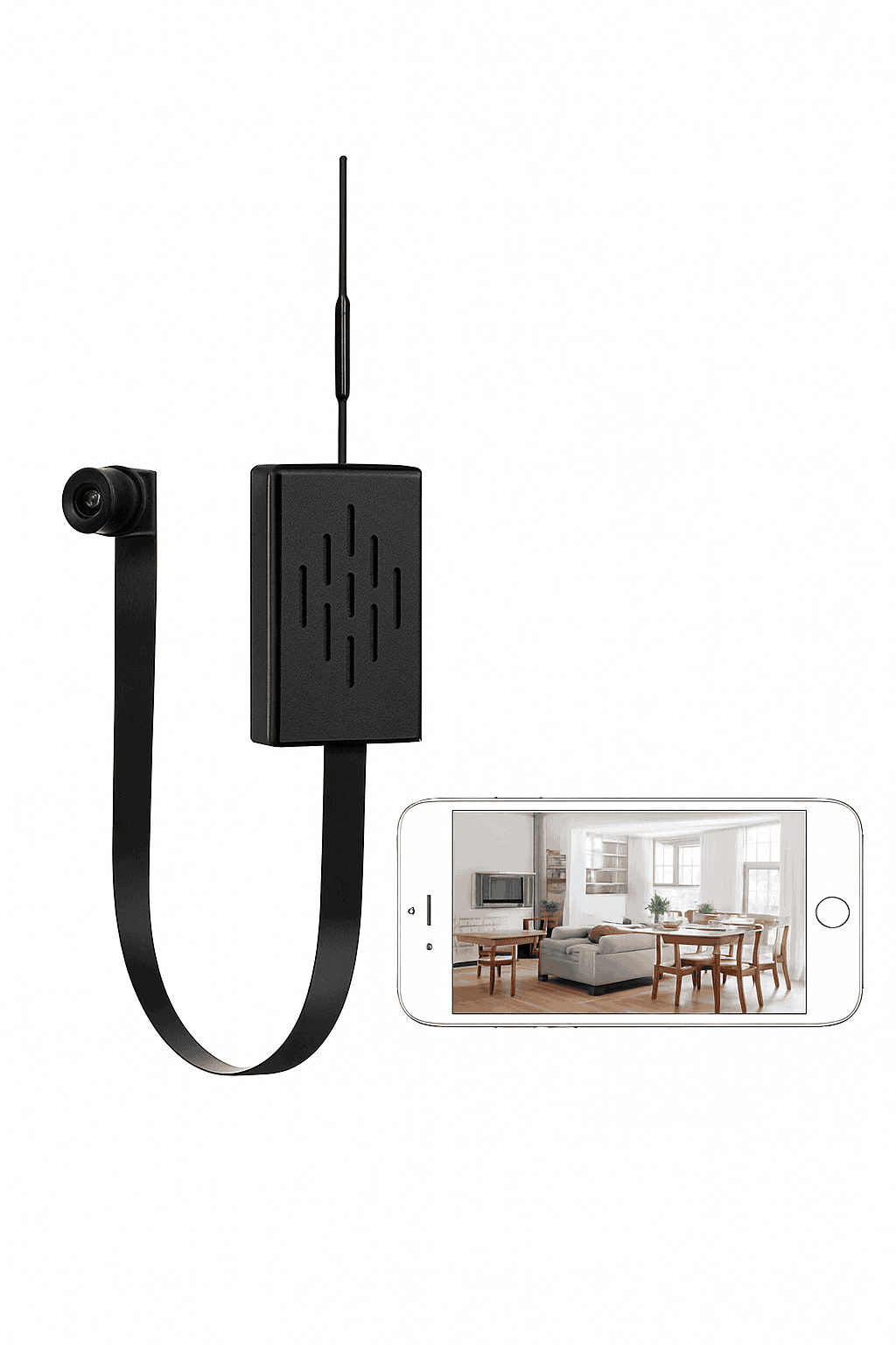 4K Mini WiFi Camera for DIY Surveillance and Remote Viewing-Model 1 120 degree / Camera plus 64GB