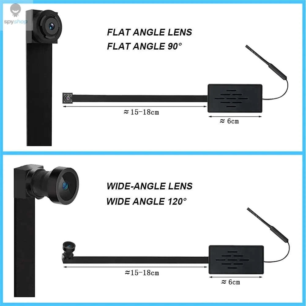4K Mini WiFi Camera for DIY Surveillance-Model 1 120 degree / Camera plus 64GB