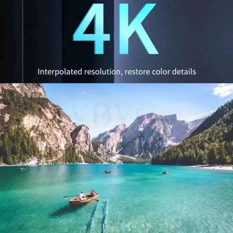 4K Mini WiFi Dual Camera Security Camera-D3 / No card