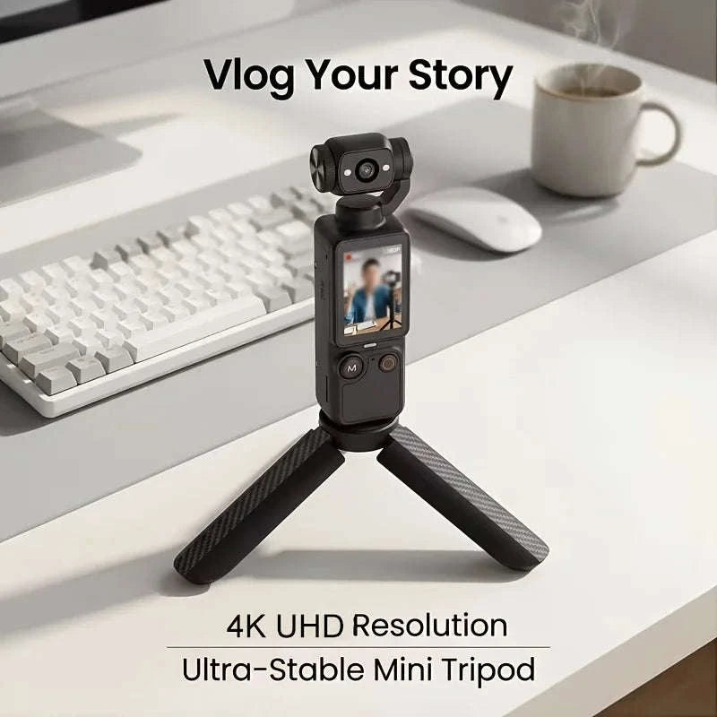 4K Pocket Sports Camcorder with 32GB Card, Tripod and 7-Hour Battery-WHITE / United States