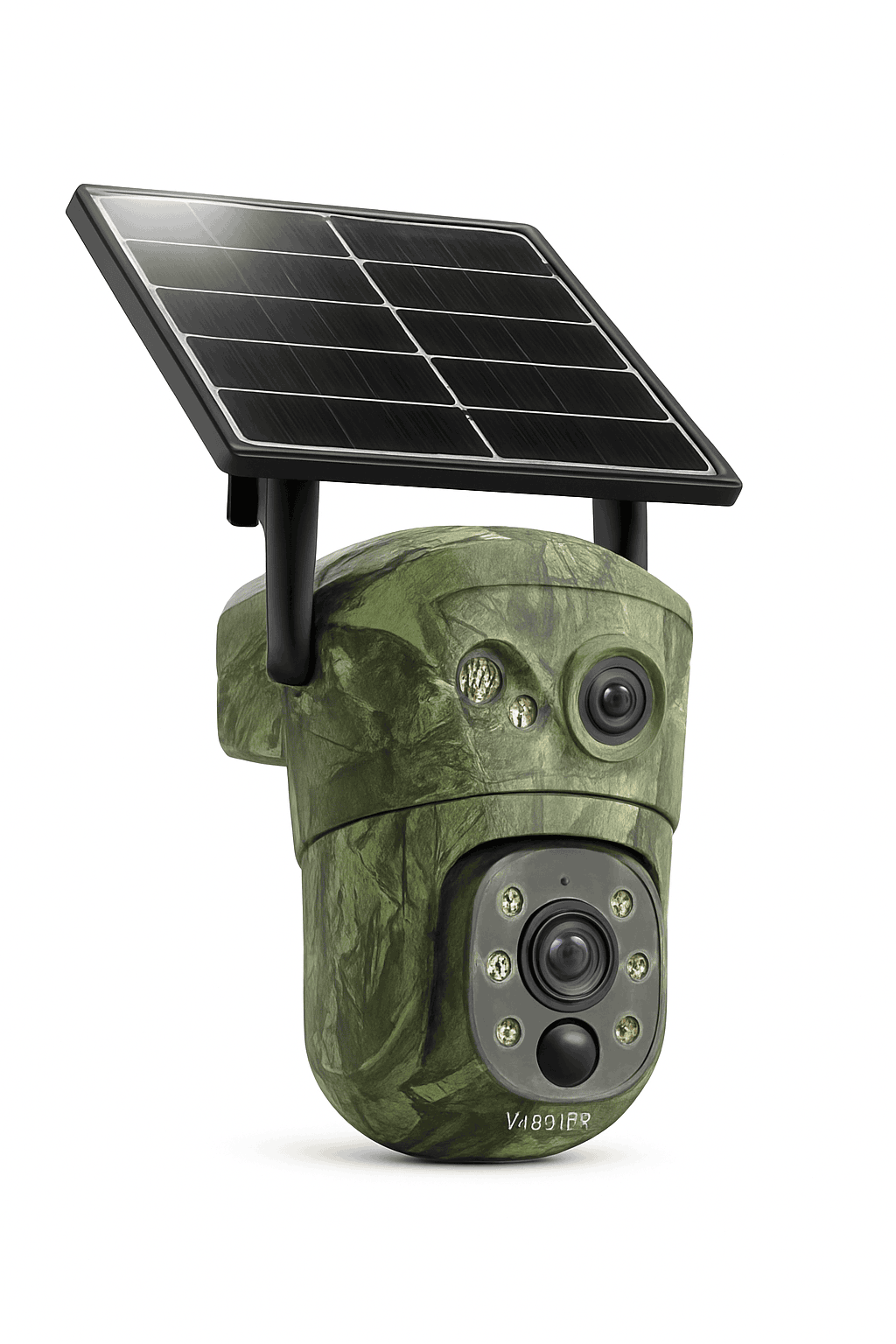4K Solar Security Camera with 360° PTZ, 4G/WiFi & Dual Screen-4G Cam Add 128G / China Mainland