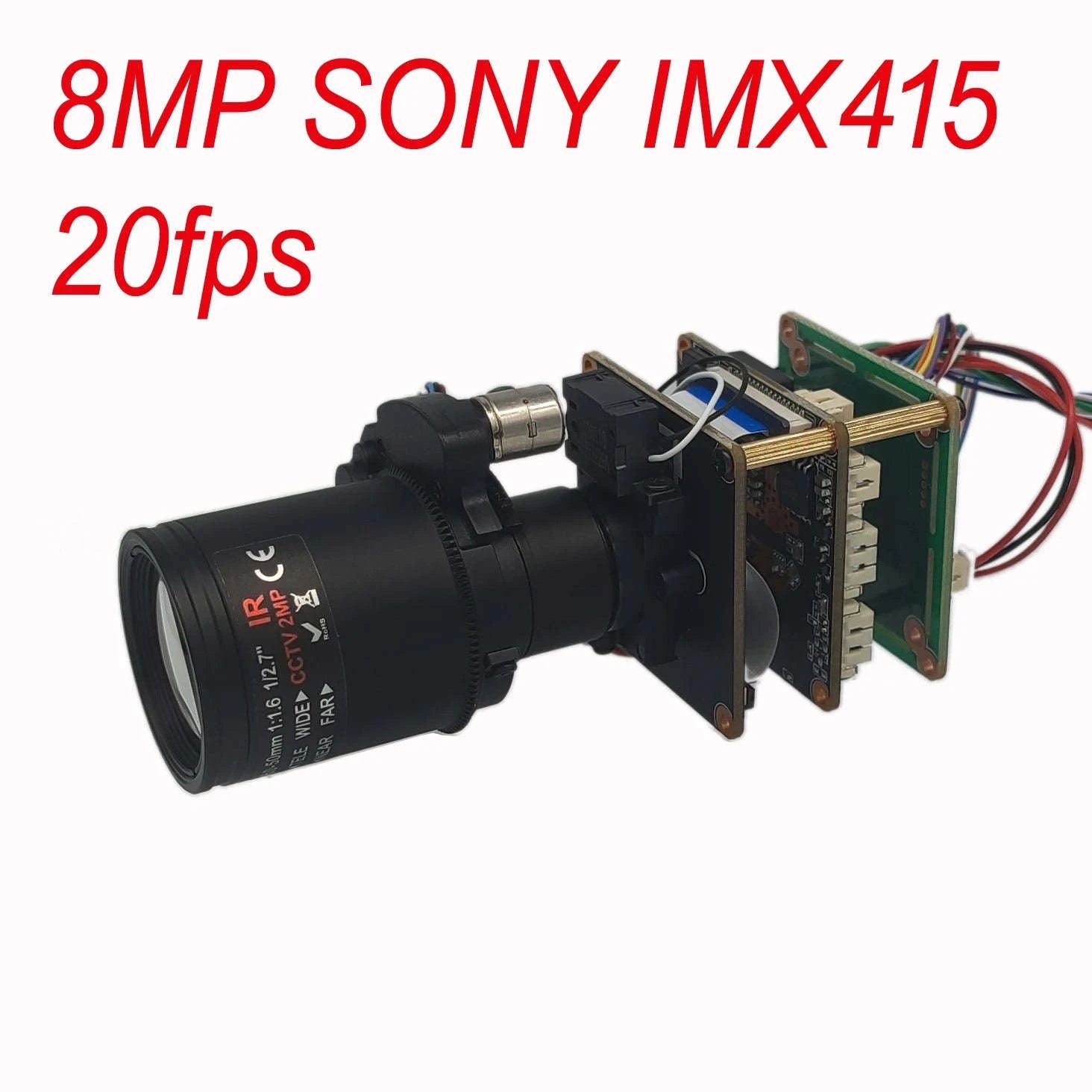 4K Starlight 10X Optical Zoom IP Network Camera Module-5X 8MP IMX415