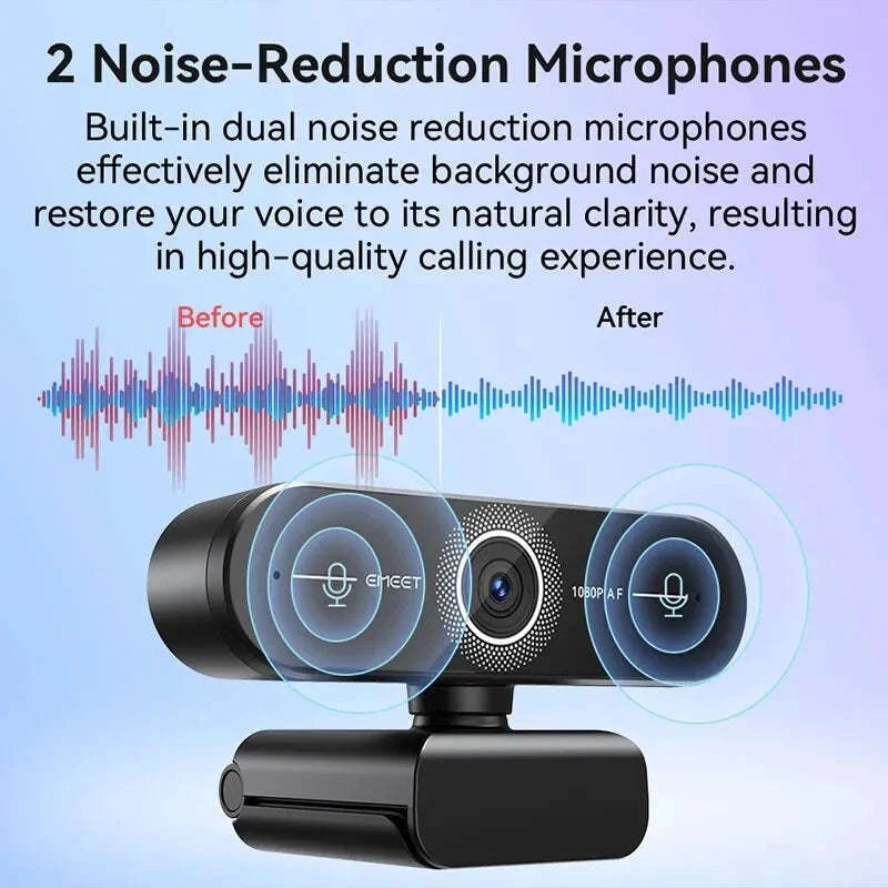 4K Webcam 1440P Autofocus USB Computer Camera-Webcam 4K