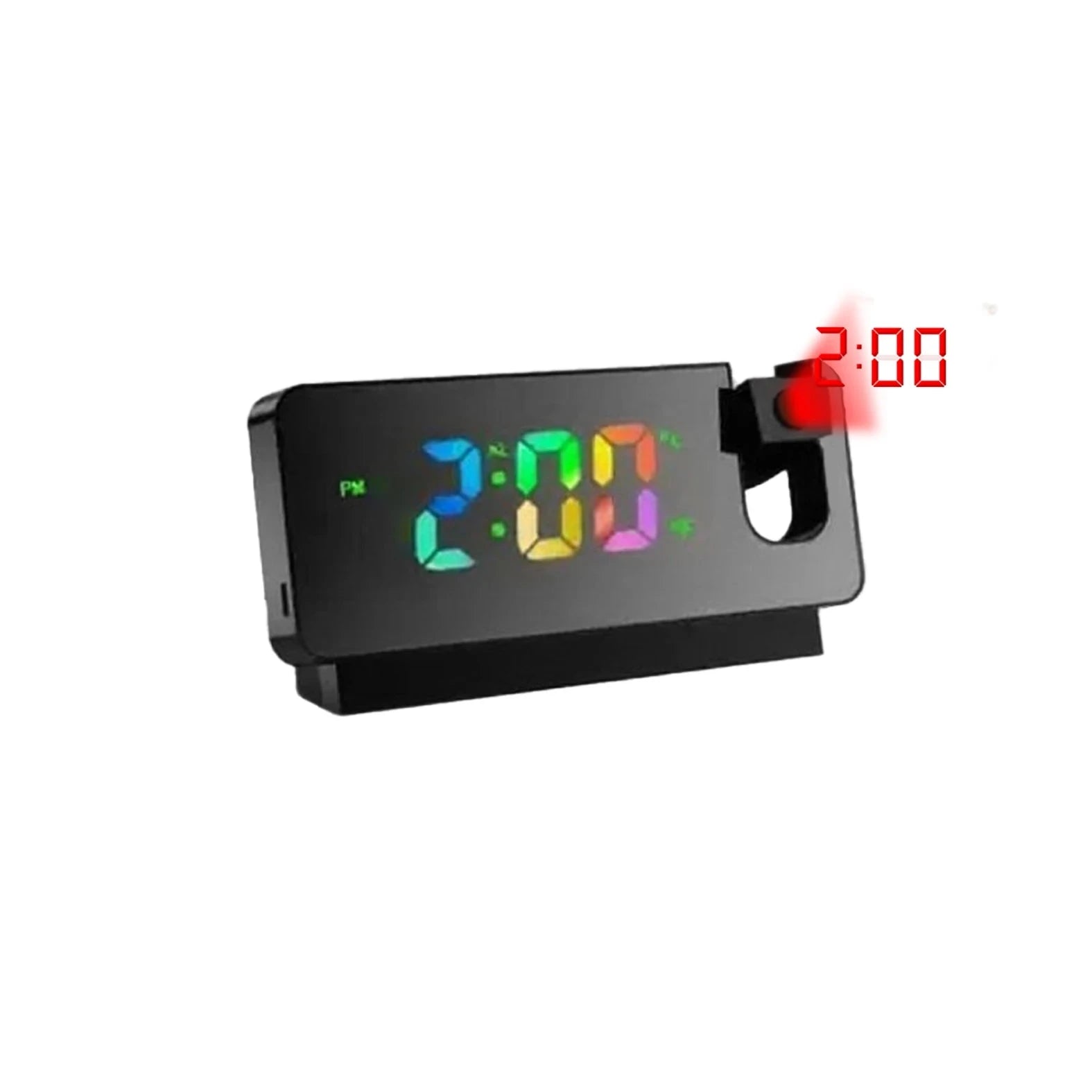 4K WiFi Alarm Clock Camera with Projection Display-China Mainland
