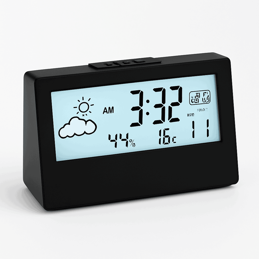 4K WiFi Clock Camera with Remote Viewing and Motion Alerts-Black camera / Add 32GB SD card / CHINA