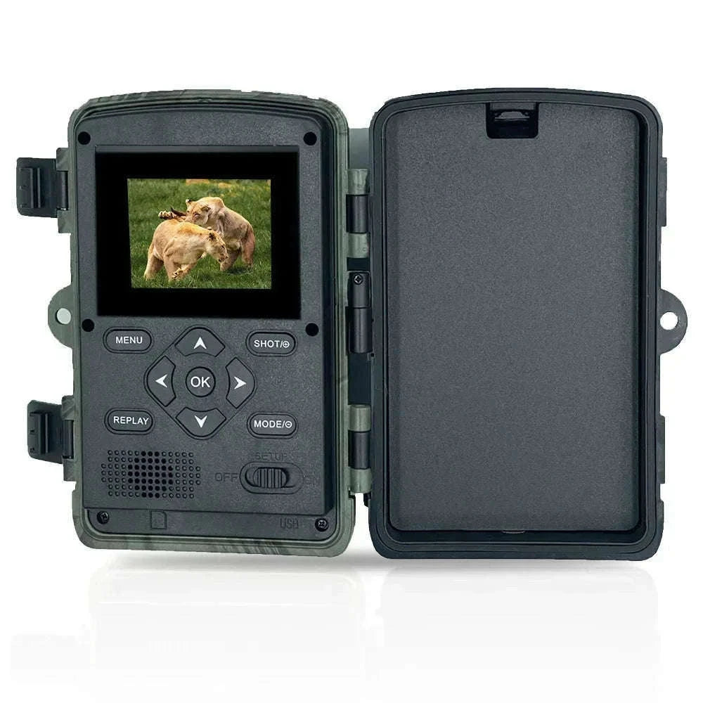4K WiFi Trail Camera 60MP Motion Activated Night Vision IP66-PR4000W Add 128GB
