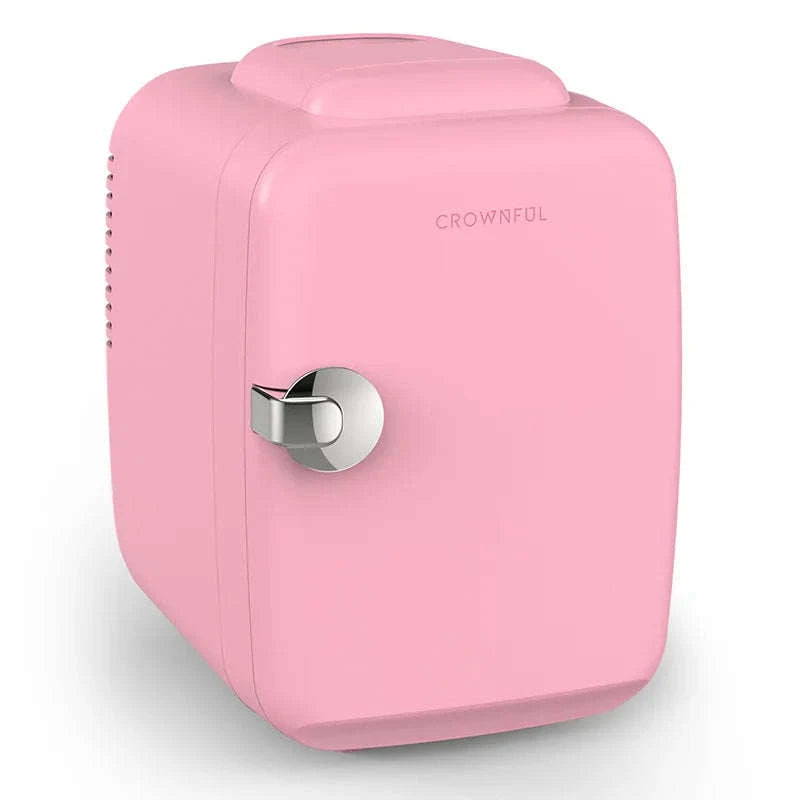 4L Mini Fridge for Makeup and Skincare with Cooling and Heating-black / United States