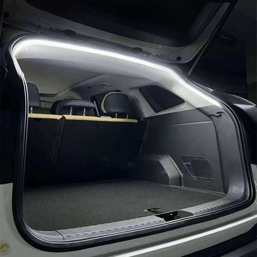 4M Auto Sensor LED Trunk Light Strip for Car Luggage Space-Poland / WHITE