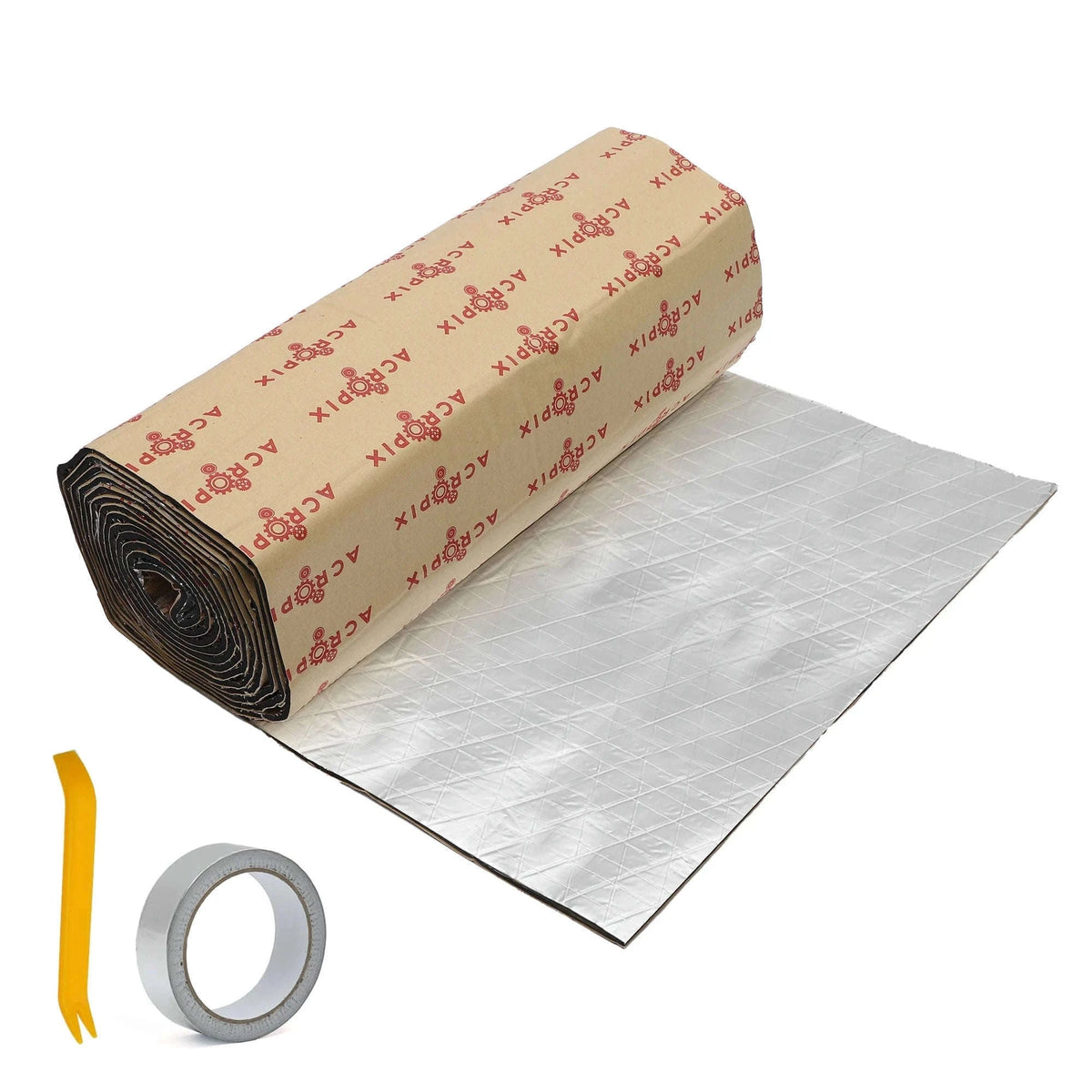 4mm Aluminum Foil Foam Car Heat Damping Pad 18 sqft 40 x 420 cm-5mm 63x100cm6.8sqft