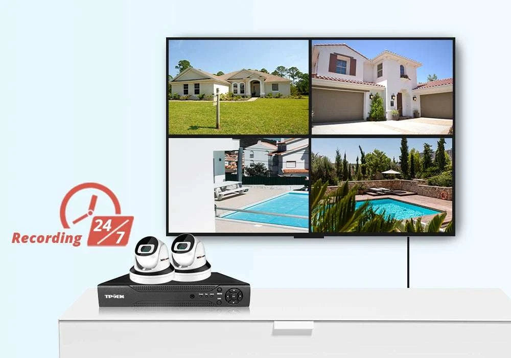 4MP WiFi Indoor Security Camera with Night Vision & Motion Alerts-4MP WiFi Camera / US Plug