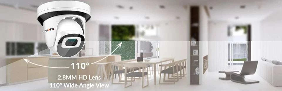 4MP WiFi Indoor Security Camera with Night Vision & Motion Alerts-4MP WiFi Camera / US Plug