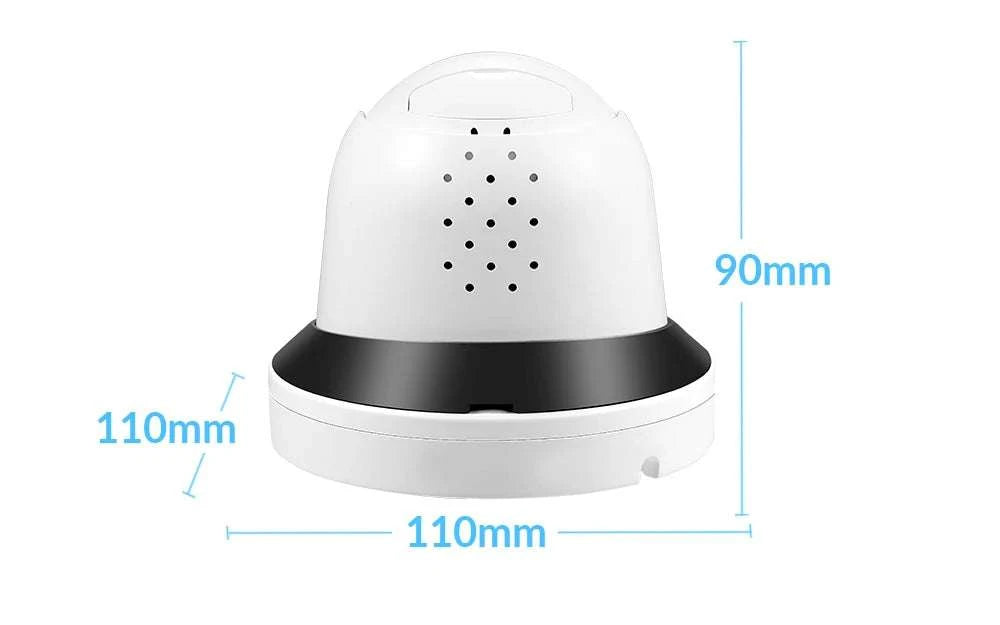 4MP WiFi Indoor Security Camera with Night Vision & Motion Alerts-4MP WiFi Camera / US Plug