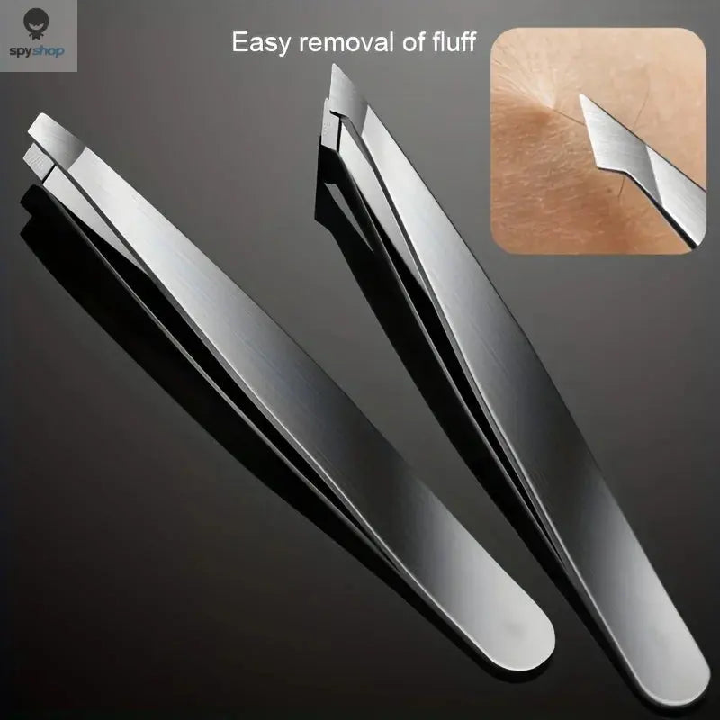 4pcs Set Professional Tweezers Set Perfect For Eyebrow Hair Removal Splinter Very Effortless and Relaxed to Remove Spy-shop.com