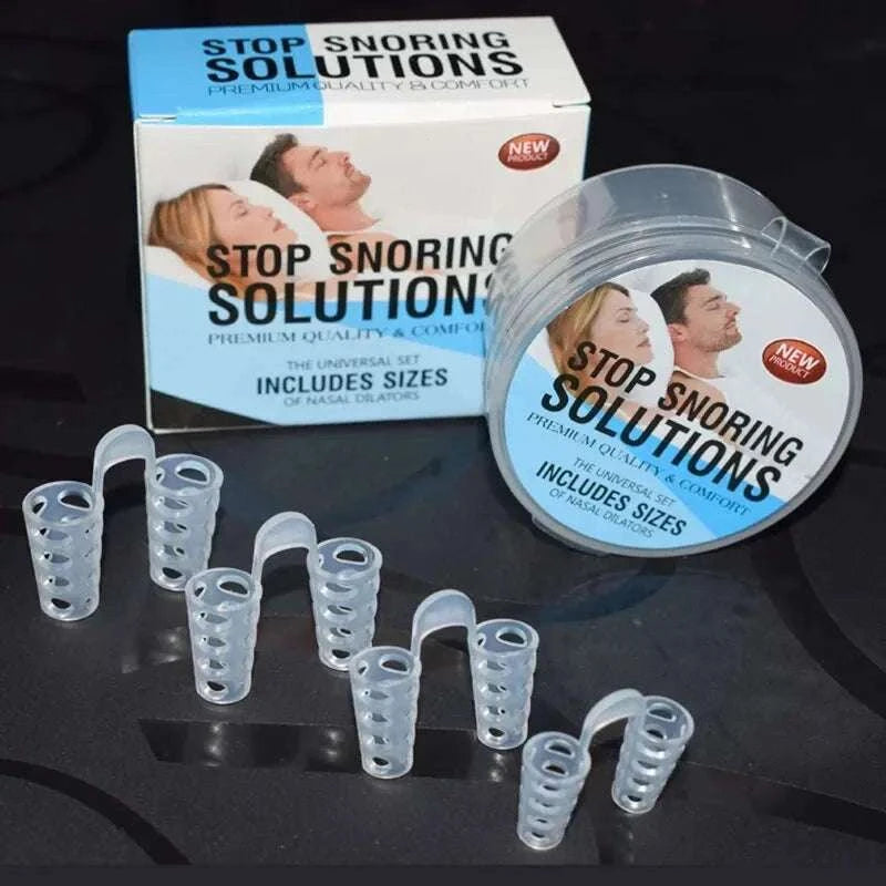 4pcs Anti Snoring Nasal Dilator Set for Easier Night Breathing-United States / Medium / 4PCs