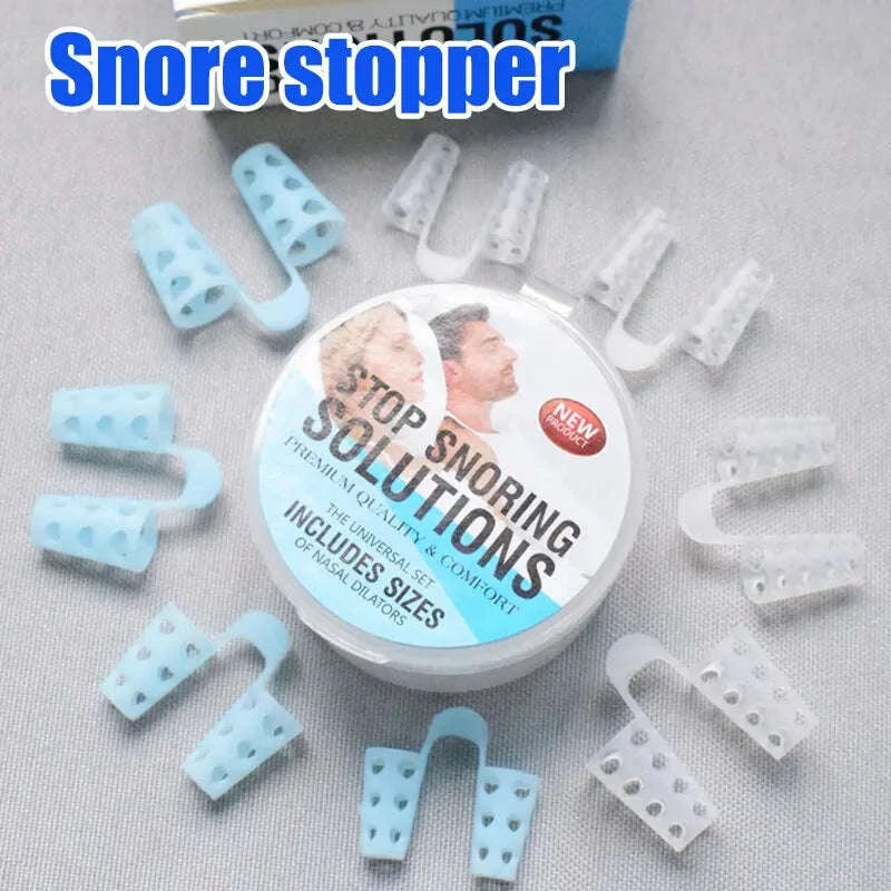 4pcs Anti Snoring Nasal Dilator Set for Easier Night Breathing-United States / Medium / 4PCs