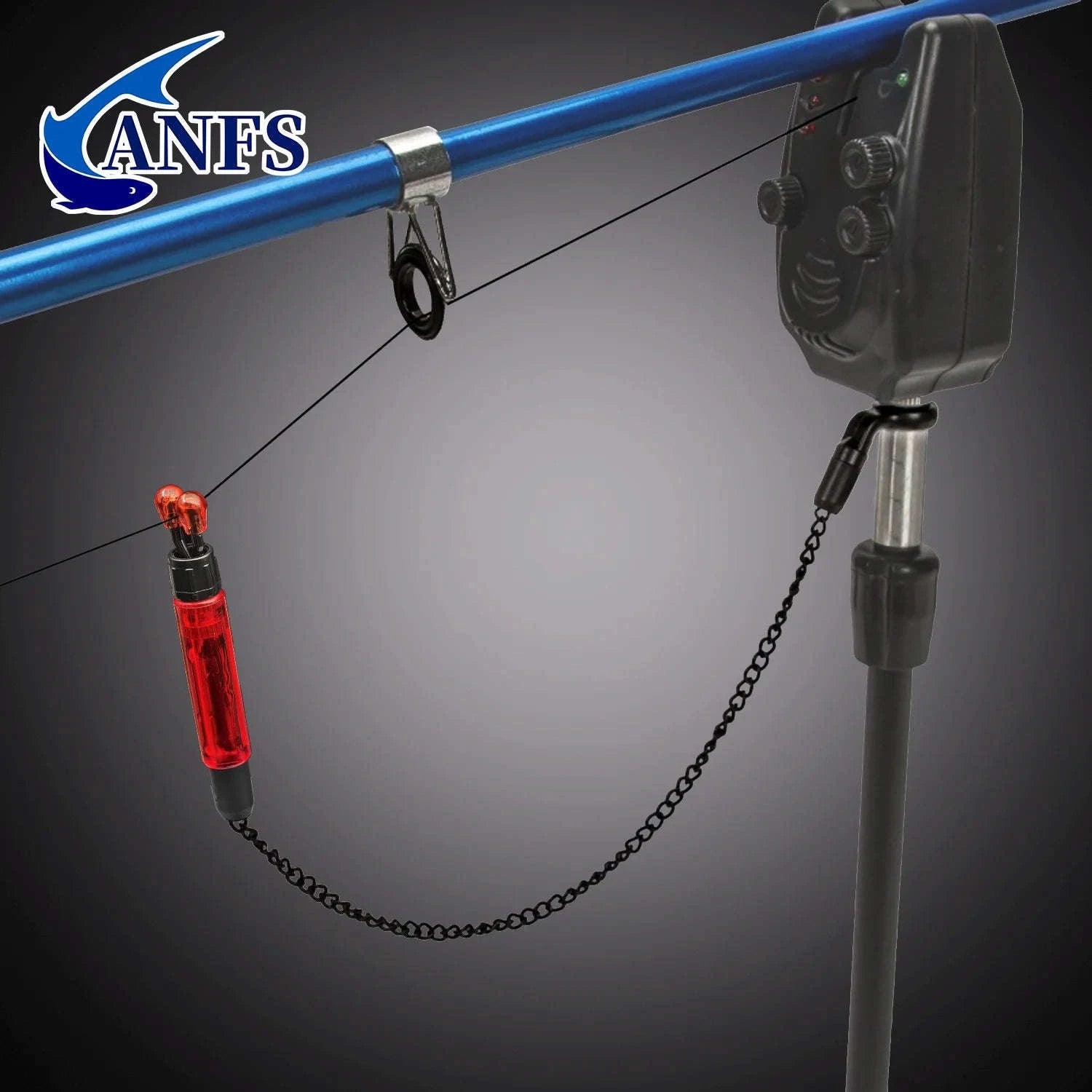 4pcs Carp Fishing Swingers Bobbins Set with Protective Box-FCP-743 / CHINA