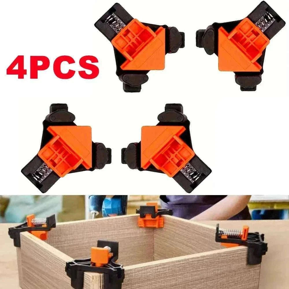 4PCS Right Angle Fixing Clip Adjustable Corner Clamp-4PCS / China Mainland