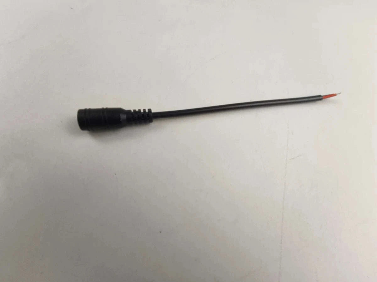 5.5x2.1mm DC Power Connector Cable Adapter-10 Male white