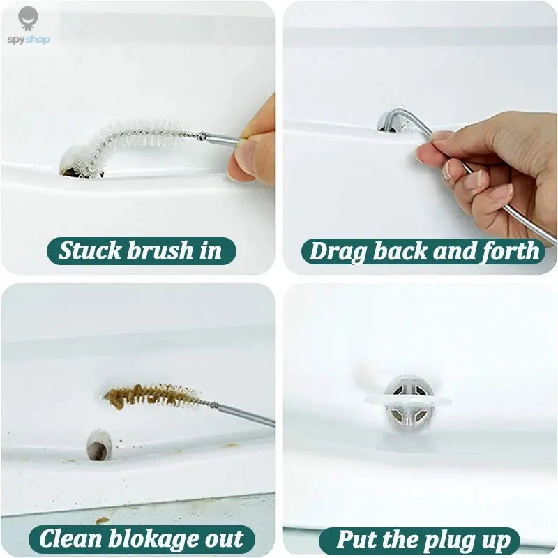 5/6 Pcs Refrigerator Drain Hole Clog Remover Fridge Hole Brush Water Outlet Cleaner for Household Clean Dredge Cleaning Tools Spy-shop.com