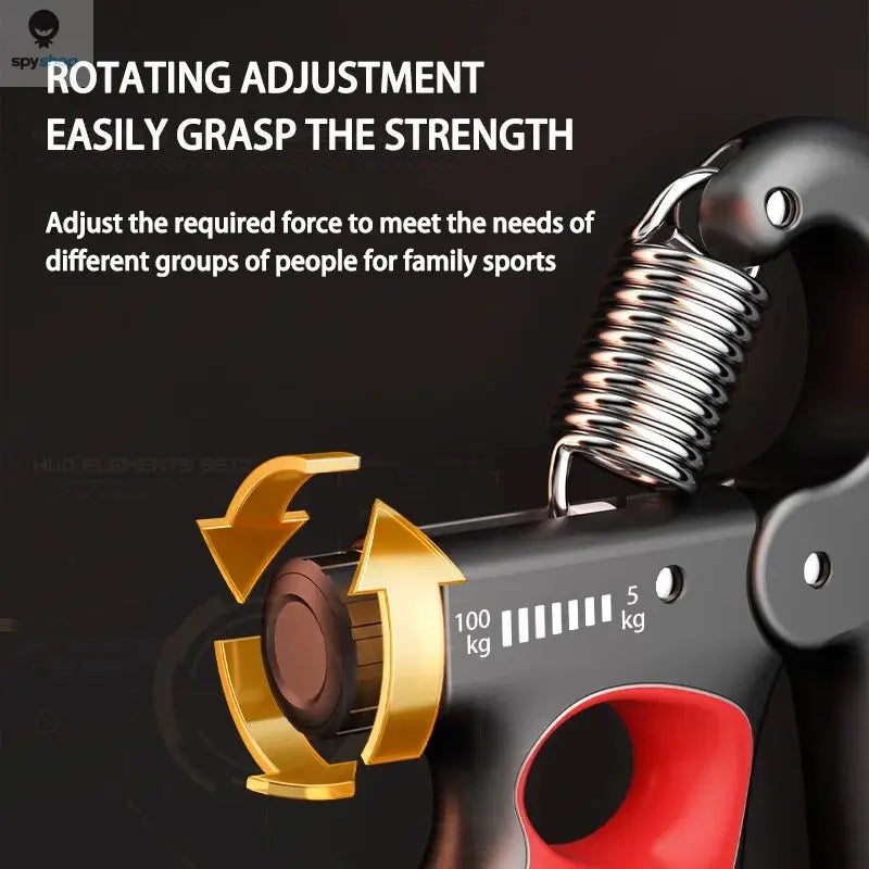 5-60/100/150kg Grip Strength Gym Wrist Expander Hand Strengthener Adjustable Muscle Recovery Fitness Hand Strength Exercise Spy-shop.com