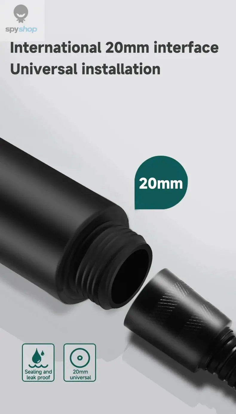 5 Modes Pressure Boost Shower Head Multifunction Adjustable Large Water Shower Nozzle Massage Bathroom Accessory Spy-shop.com