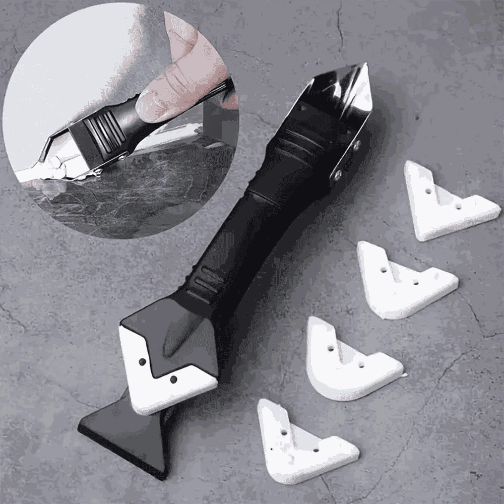 5-in-1 Caulk Remover Tool Kit for Smooth, Clean Sealing-Other