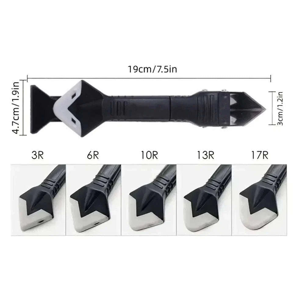5-in-1 Caulk Remover Tool Kit for Smooth, Clean Sealing-Other