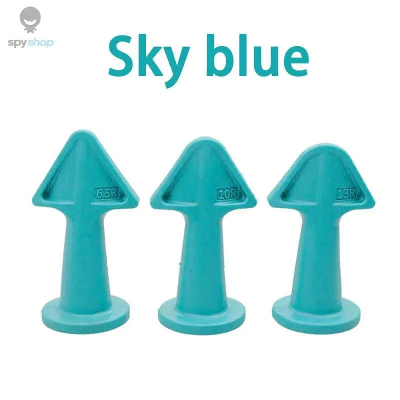 5‑in‑1 Caulking Nozzle Applicator Finishing Tool Kit-Blue