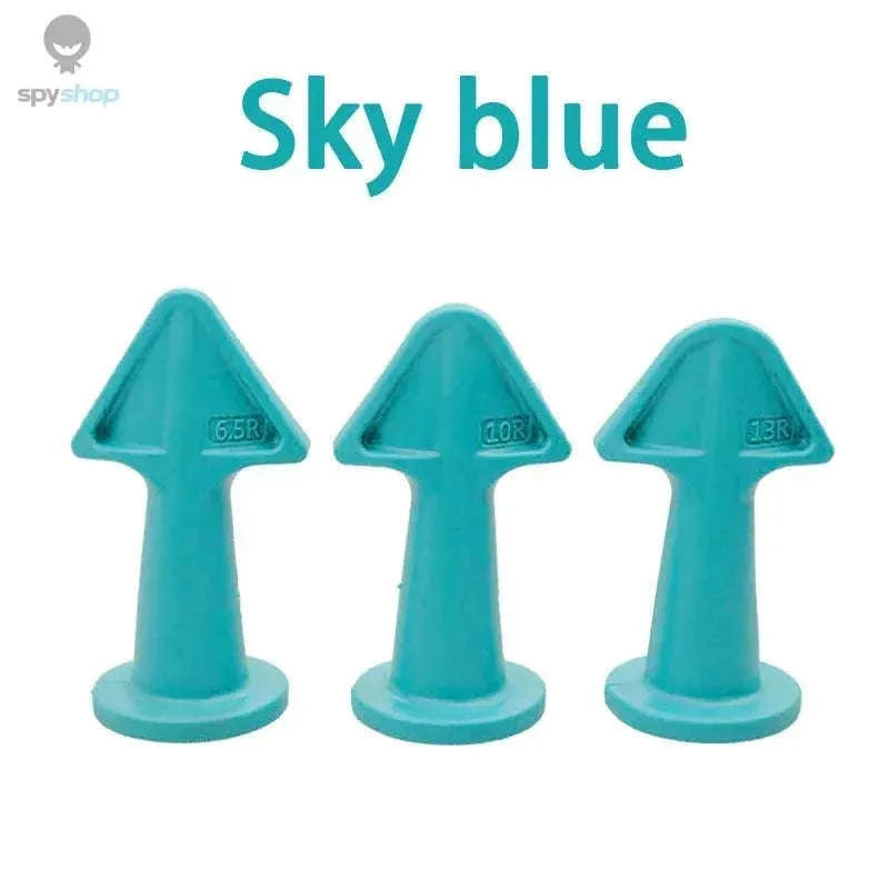 5-in-1 Caulking Nozzle Applicator Finishing Tool Kit-Blue