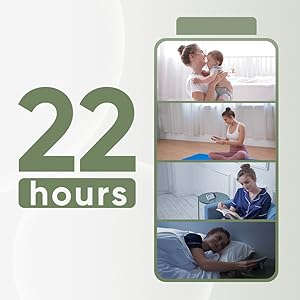 5 Inch HD Video Baby Monitor with 4X Zoom-UK Plug