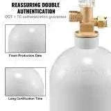 5 lb CO2 Tank Aluminum Cylinder with CGA320 Valve-Mexico