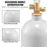 5 lb CO2 Tank Aluminum Cylinder with CGA320 Valve-Mexico