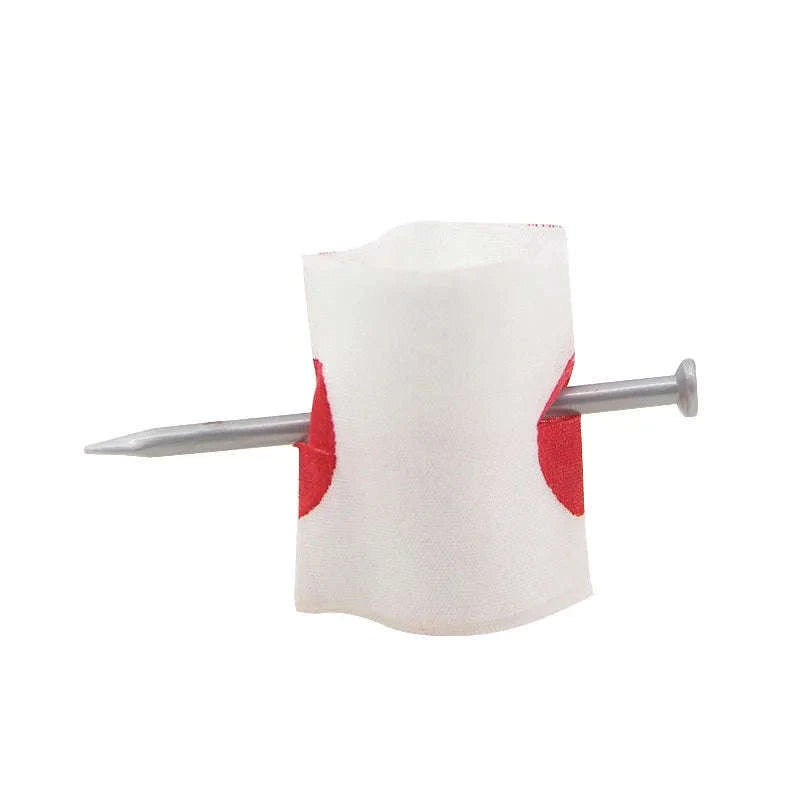 5 Pack Fake Nail Through Finger Trick Blood Prank Prop-5pcs / CHINA