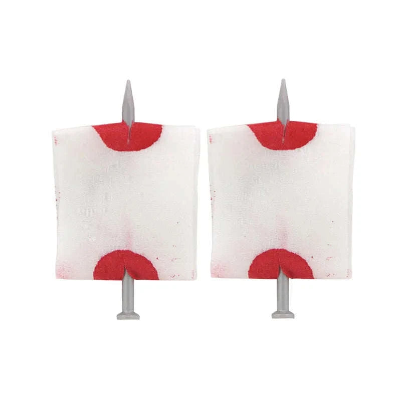 5 Pack Fake Nail Through Finger Trick Blood Prank Prop-5pcs / CHINA