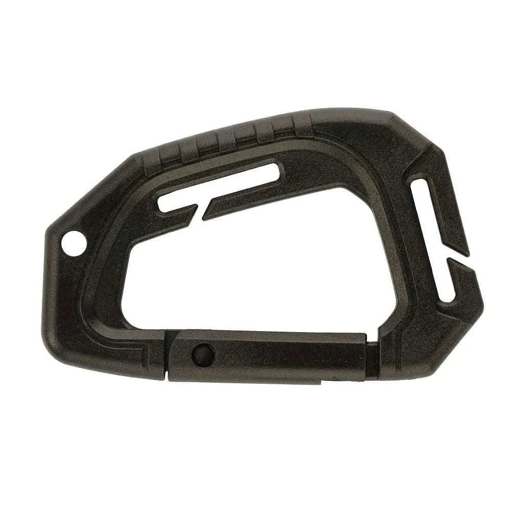 5-Pack Tactical Plastic Carabiner Clips for Molle Gear and Backpacks-