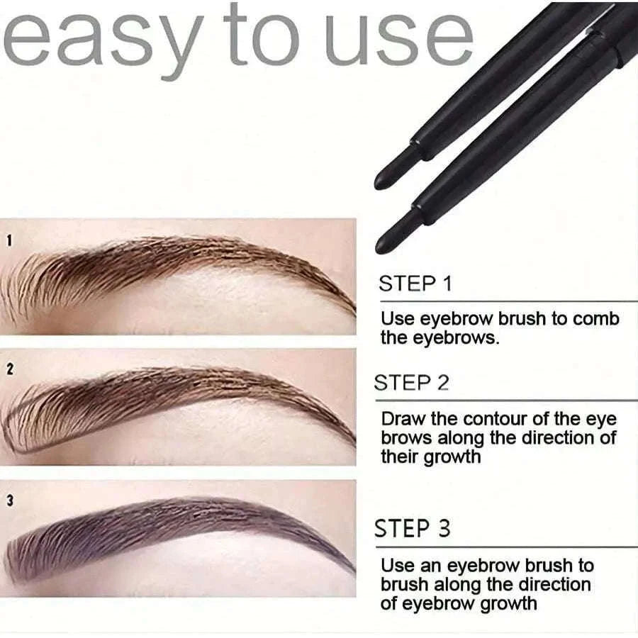 5-Pack Waterproof Black Eyeliner Pencil for All-Day Definition-black