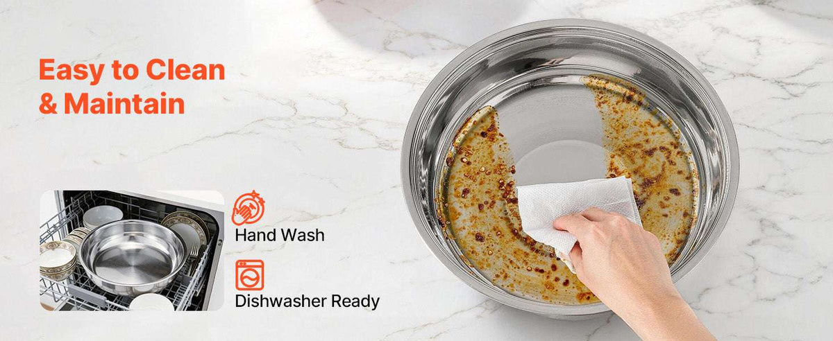 5 Qt Stainless Steel Chafing Dish Set (4 Pack) Buffet Food Warmers-2 pack silver / GERMANY