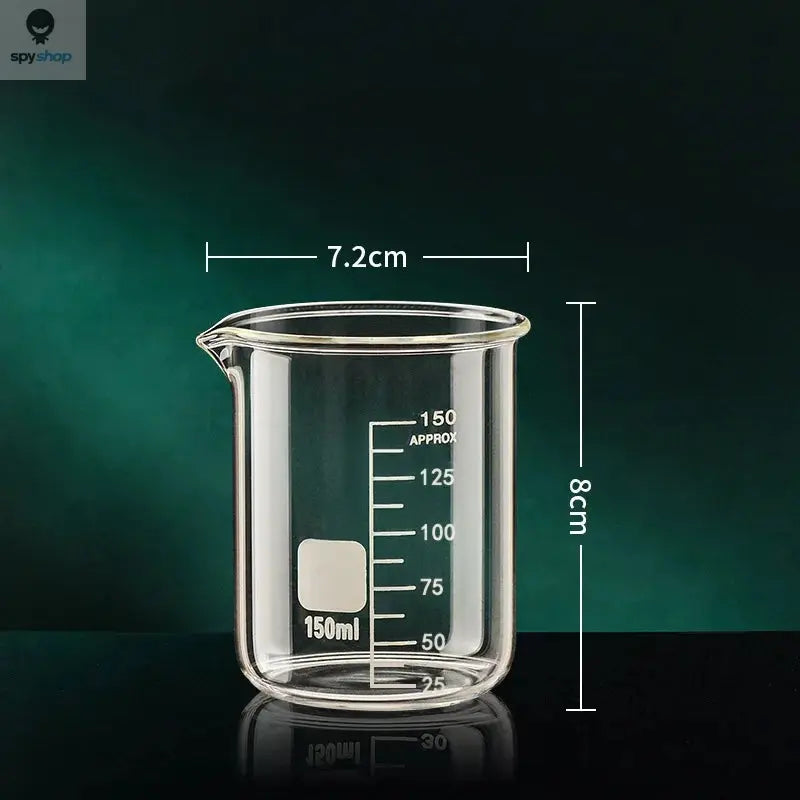 50/100/150/250/500/1000ml High Borosilicate Glass Measuring Cup Clear Scale Cup Laboratory Beaker Kitchen Baking Measuring Cup Spy-shop.com