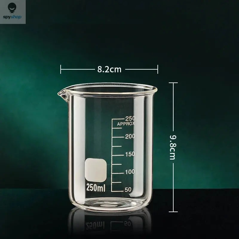 50/100/150/250/500/1000ml High Borosilicate Glass Measuring Cup Clear Scale Cup Laboratory Beaker Kitchen Baking Measuring Cup Spy-shop.com