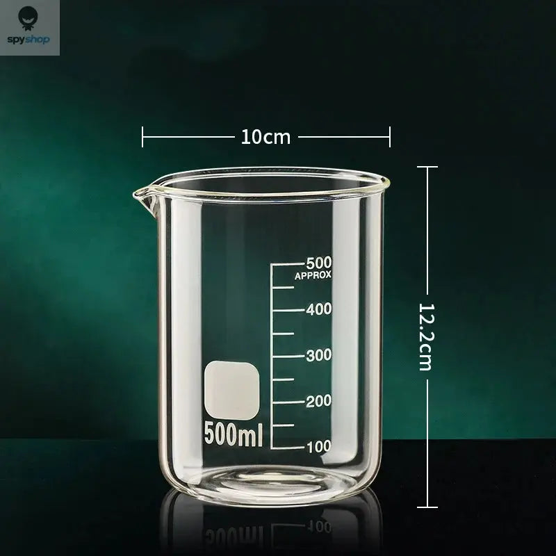50/100/150/250/500/1000ml High Borosilicate Glass Measuring Cup Clear Scale Cup Laboratory Beaker Kitchen Baking Measuring Cup Spy-shop.com