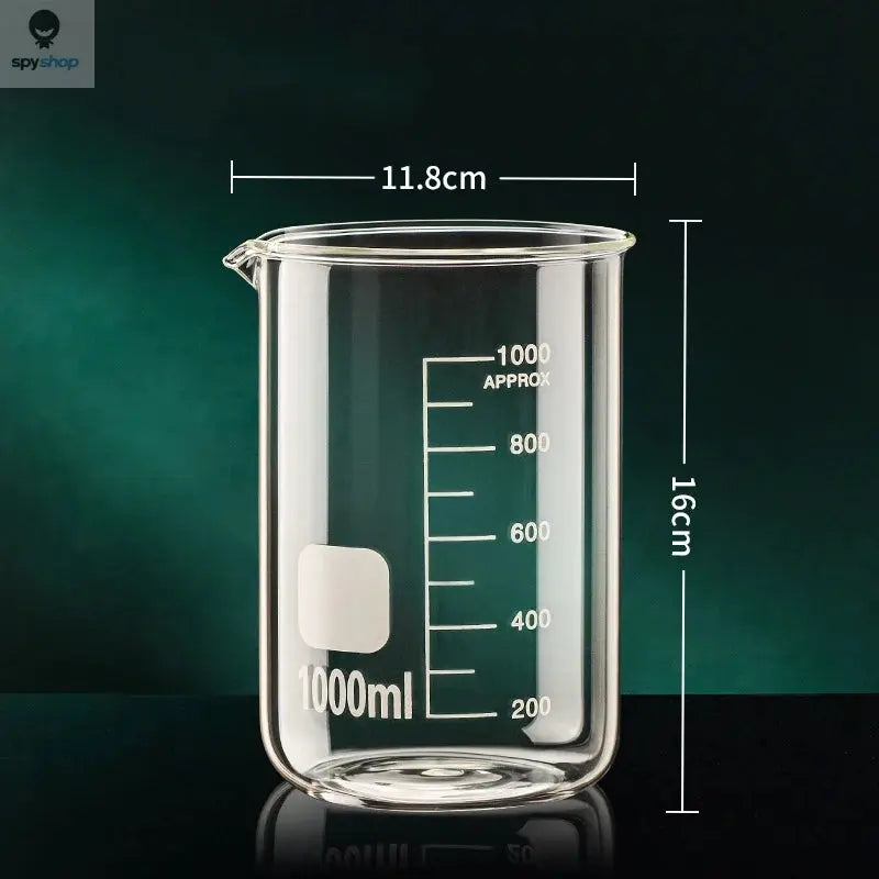 50/100/150/250/500/1000ml High Borosilicate Glass Measuring Cup Clear Scale Cup Laboratory Beaker Kitchen Baking Measuring Cup Spy-shop.com