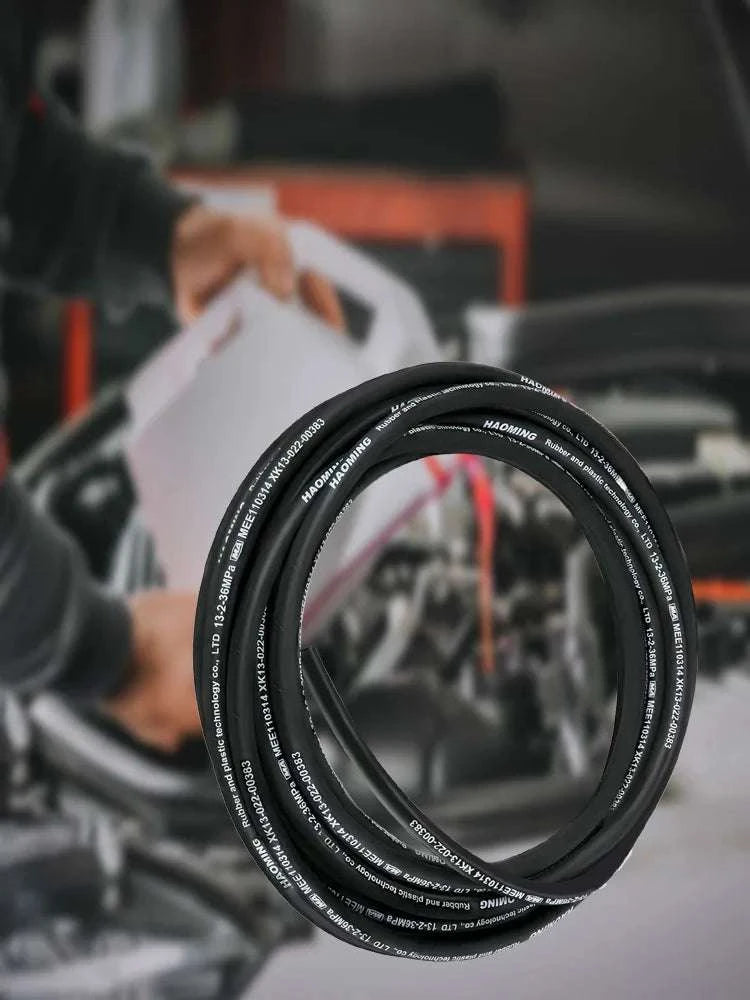 50 Ft High-Pressure Hydraulic Hose 5000 PSI Oil Line -40°F to 250°F-United States / 50ft