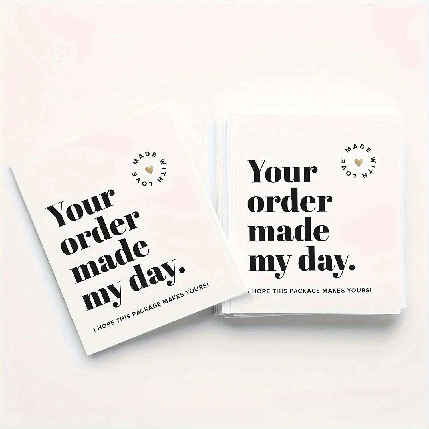 50 Pcs Thank You Cards for Small Business-50pcs