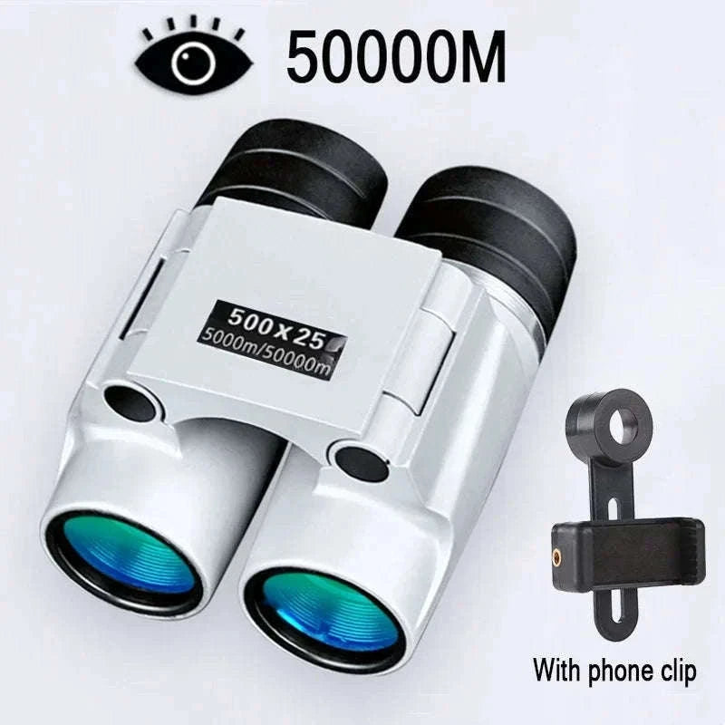50000M Long Range Auto Focus Monocular for Clear Viewing-Black Set