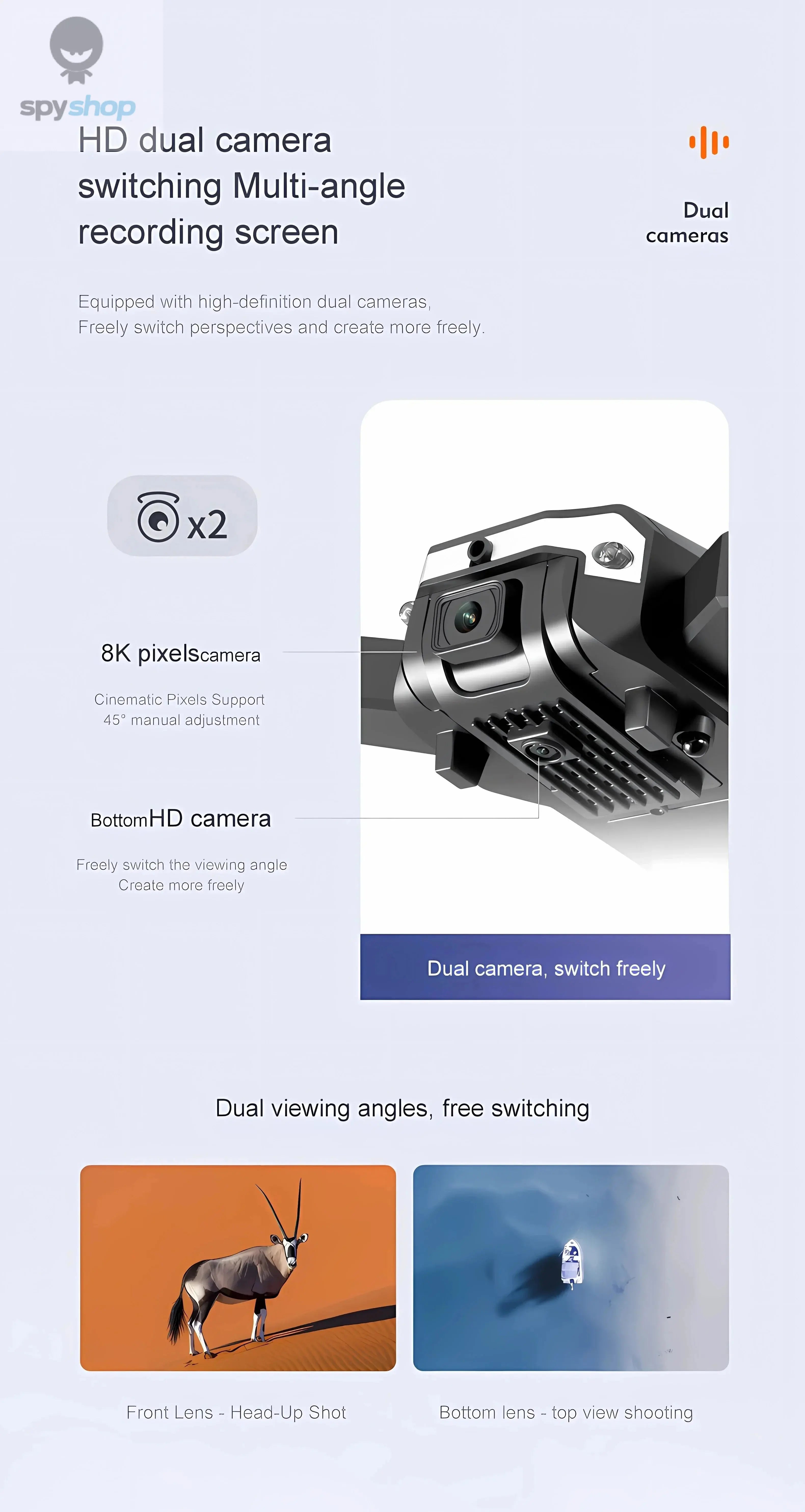 5000M New G6 Professional Foldable Quadcopter Aerial Drone S6 HD Camera GPS RC Helicopter FPV WIFI Obstacle Avoidance Toy Gifts Spy-shop.com