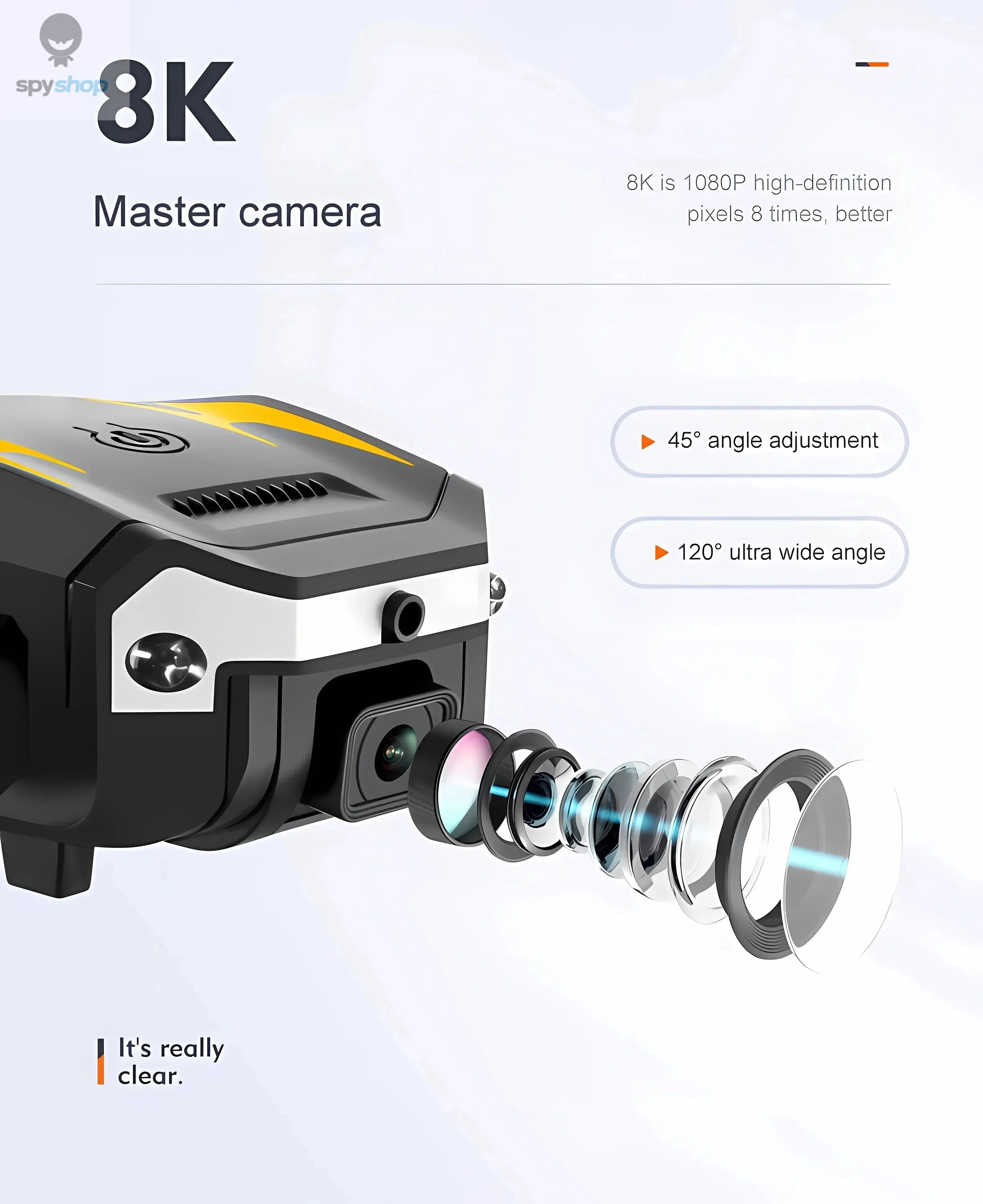 5000M New G6 Professional Foldable Quadcopter Aerial Drone S6 HD Camera GPS RC Helicopter FPV WIFI Obstacle Avoidance Toy Gifts Spy-shop.com