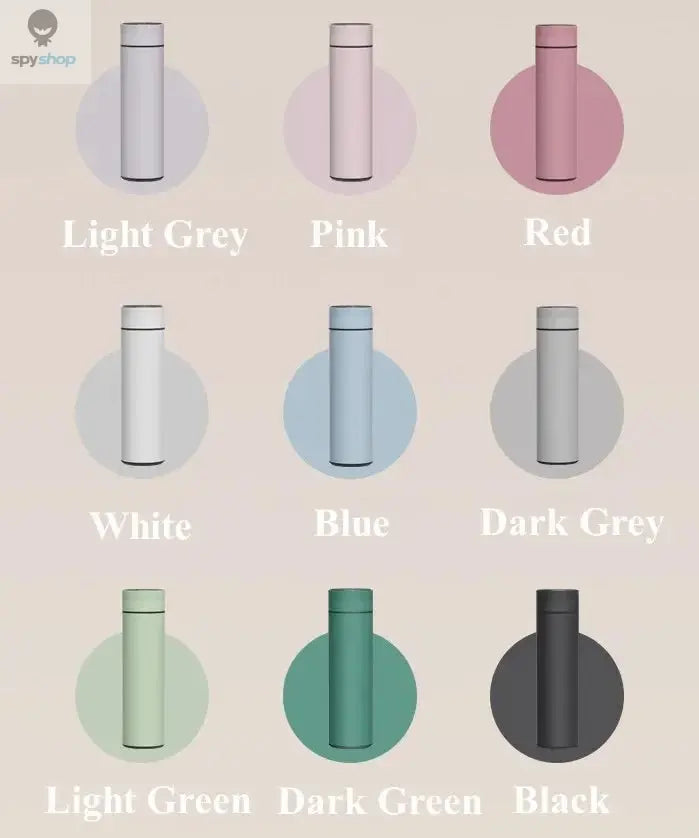 500ML Temperature Display Thermos Cup Stainless Steel Divided Thermos Bottle Outdoor Vacuum Insulated Cup Father's Day Gift Spy-shop.com