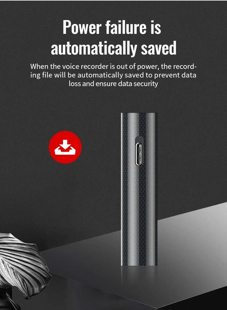 500H Small Voice Activated Recorder with Long-Distance Audio Capture-Q71 / 32 GB