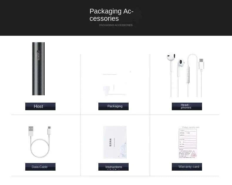 500H Small Voice Activated Recorder with Long-Distance Audio Capture-Q71 / 32 GB