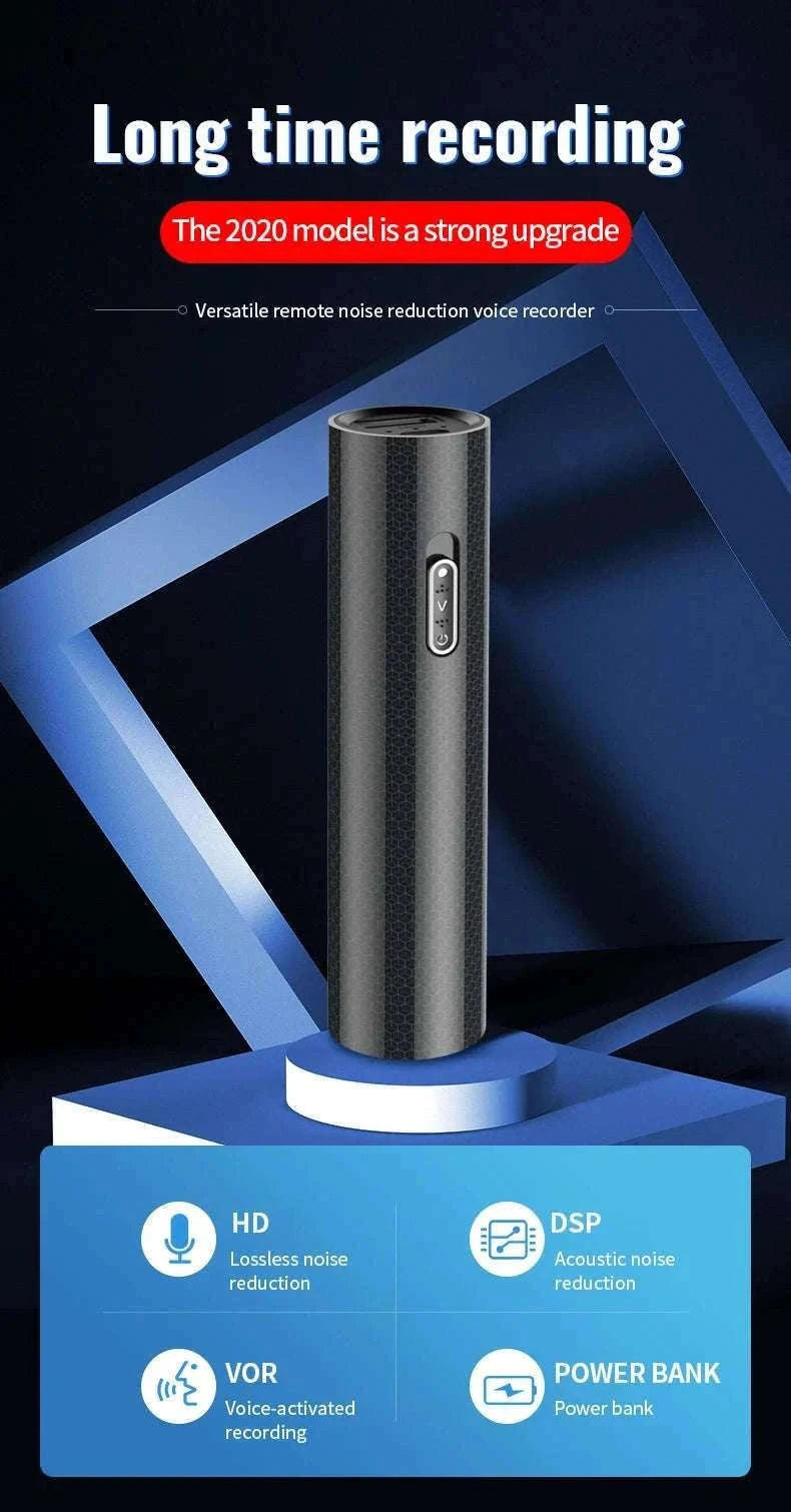 500H Voice Activated Recorder with Long-Distance Audio Capture-Q71 / 32 GB